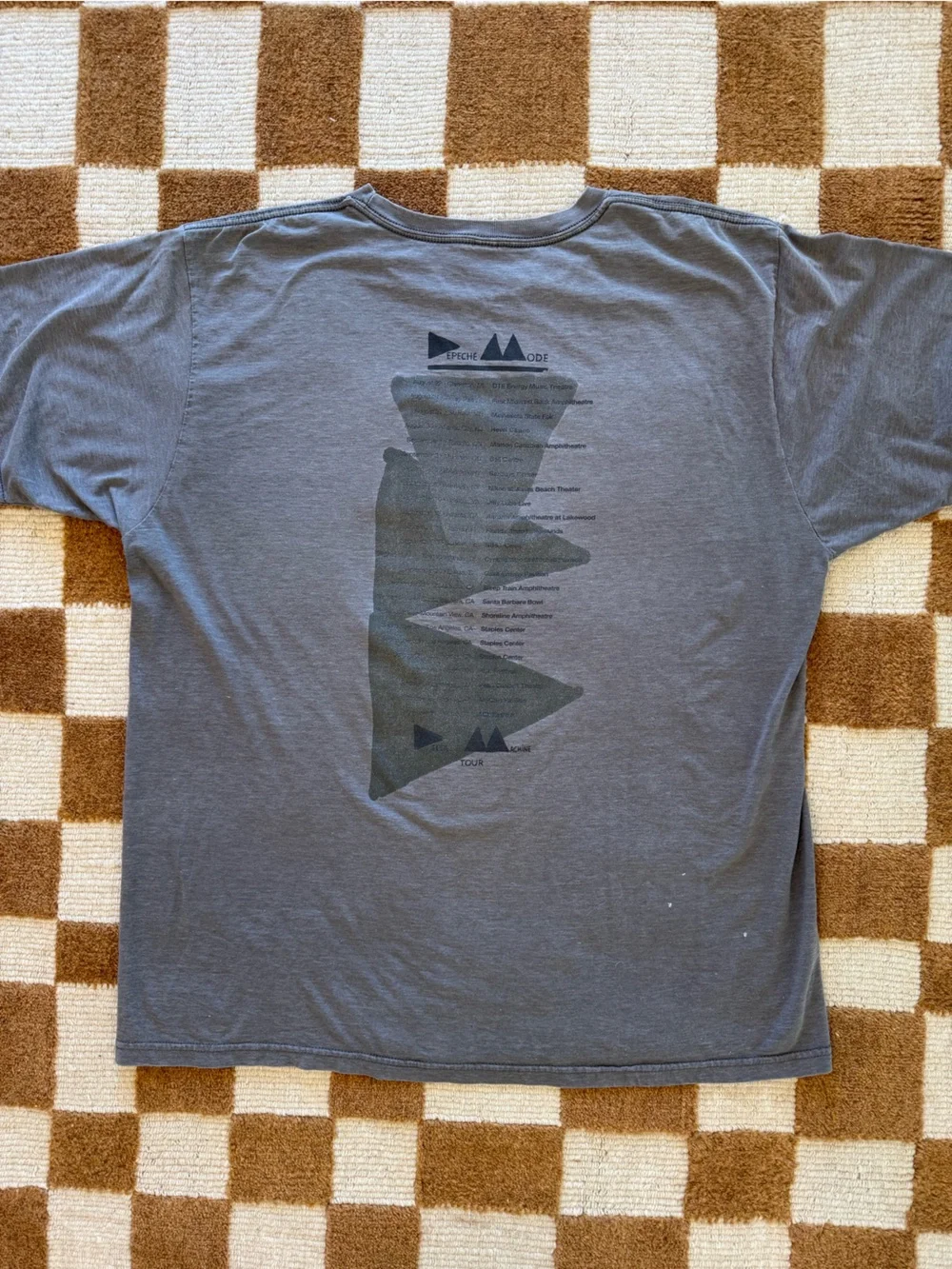 Depeche Mode Delta Machine Authentic Tour T-shirt